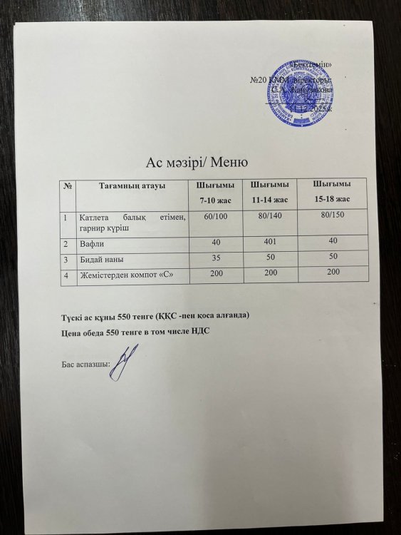 Ас мәзірі 11.12.2025ж.